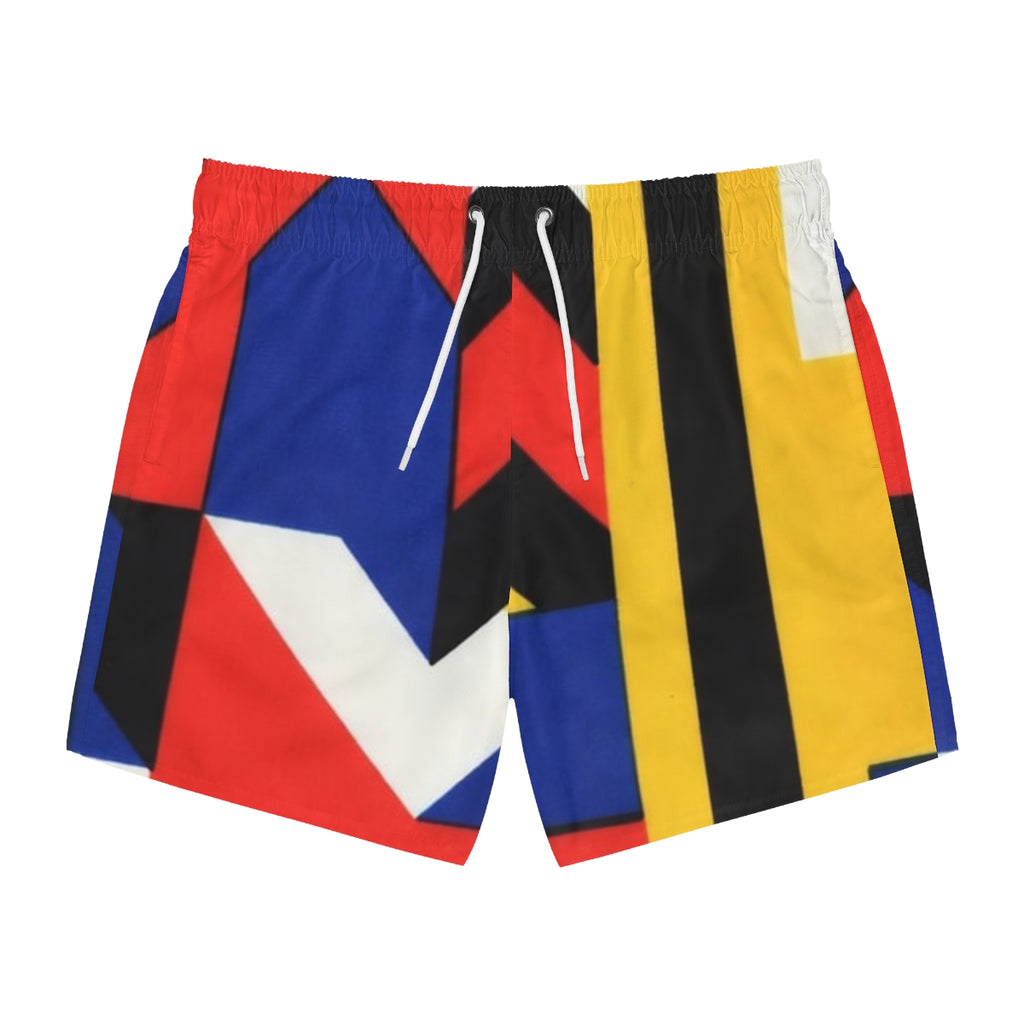 80's Retro Swim Trunks