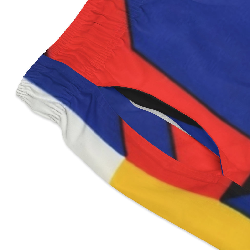 80's Retro Swim Trunks