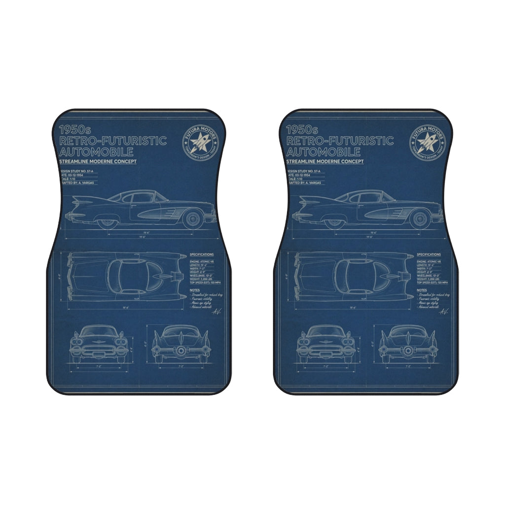 Retro-Future Car Mats