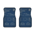 Retro-Future Car Mats