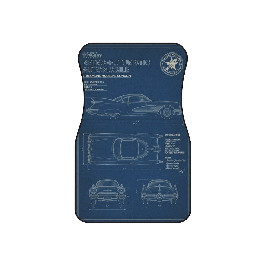 Retro-Future Car Mats