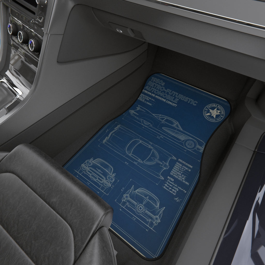 Retro-Future Car Mats